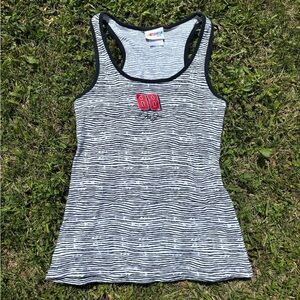 NASCAR For Her Dale Earnhardt Jr. #88 Tank Top Womens Medium Black White Red Y2K